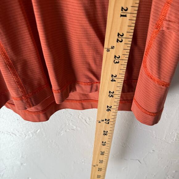 Lululemon‎ Men's Size Small Orange Blue Running Activewear Top - Picture 7 of 7
